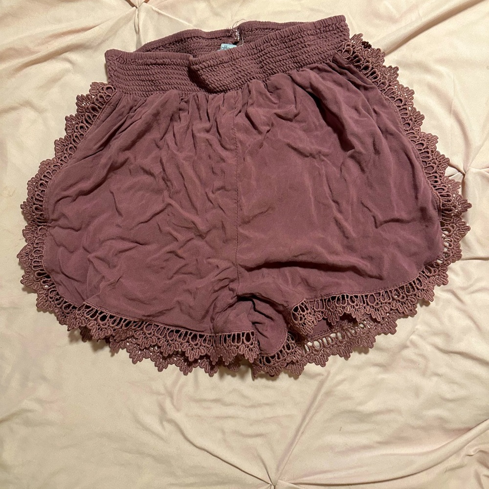 Charlotte Russe flowy shorts